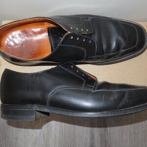 Vintage Hampton Woodwards Leather Men's Shoes Handcrafted England Size 9(K746)